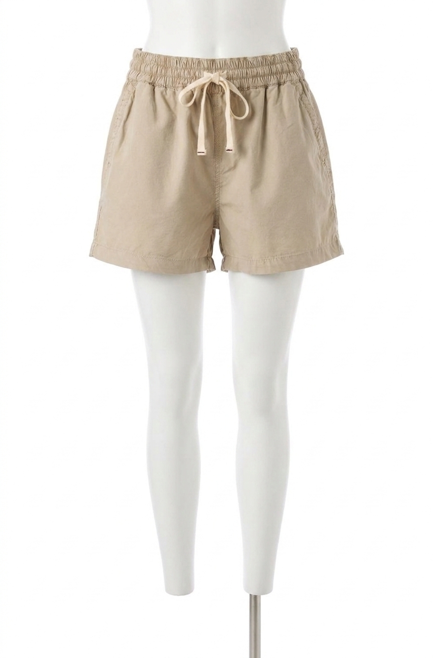 NEW AMO blake drawstring short in haze